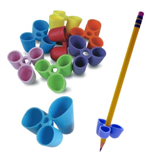 The Pencil Grip™ Small Multicolored Writing C.L.A.W. Pencil Grips, 12 Pack